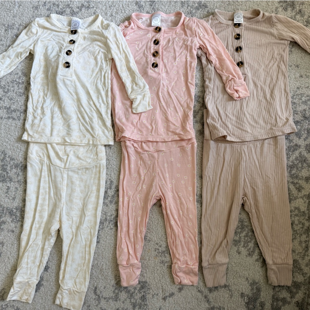 Lou Lou Baby Girl Top & Bottom Sets
